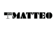 Black-and-white MATTEO logo with a small typographic icon on the left