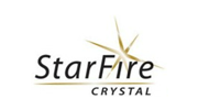 StarFire Crystal logo with a gold starburst above the text on a white background