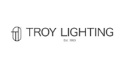 TROY LIGHTING logo in black and gray with Est. 1938 beneath it
