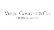 Logo for Visual Comfort & Co. with Modern Collection in gray text on a white background