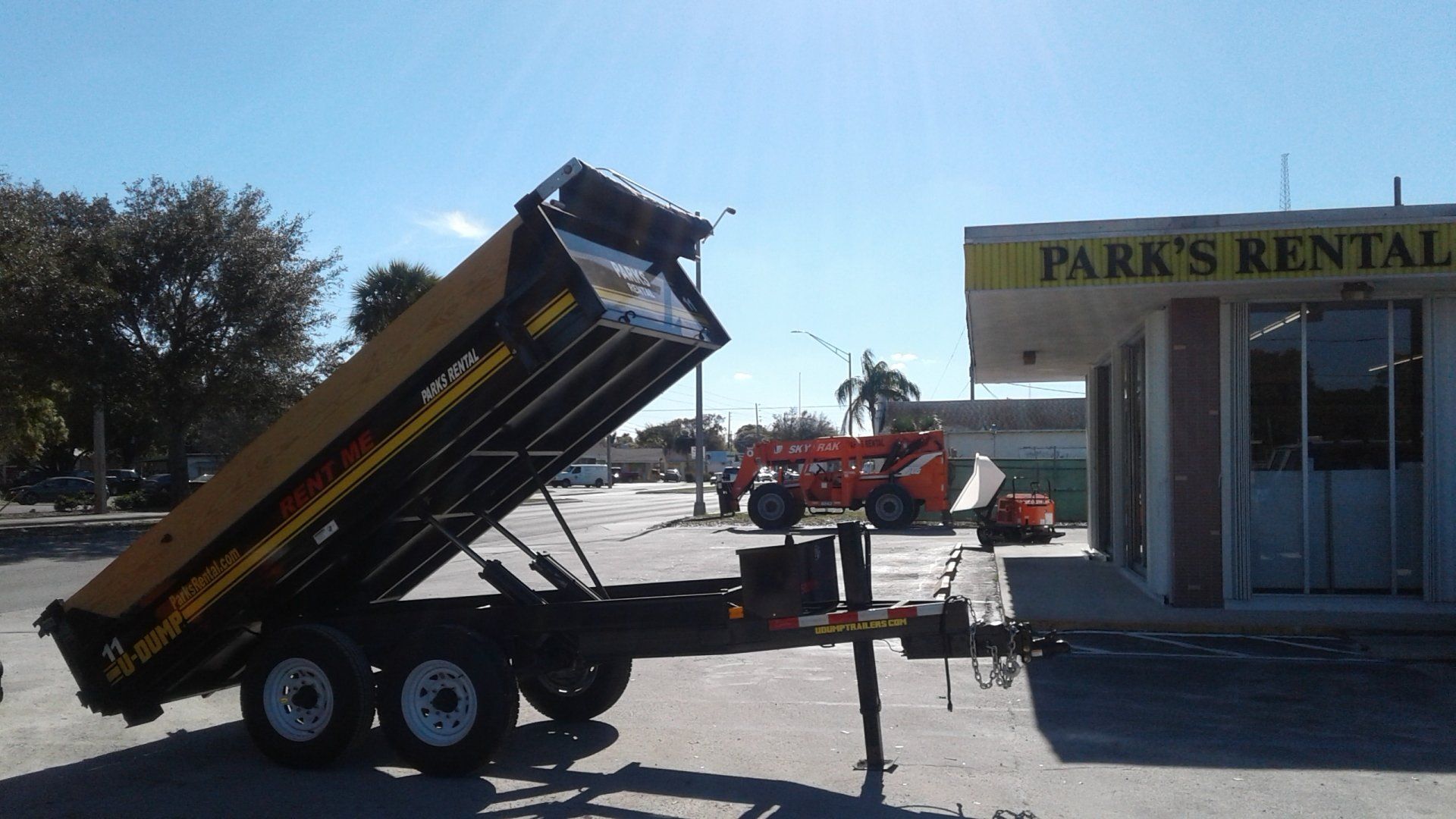 Hauling Equipment Rental Dump Trailer Port Saint Lucie