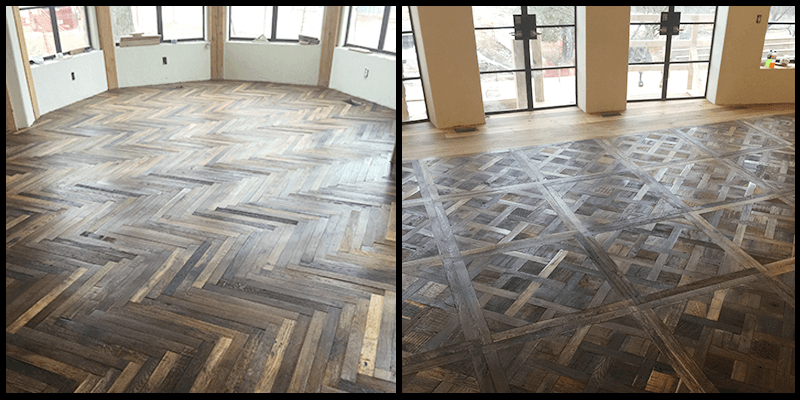 Custom wood floors