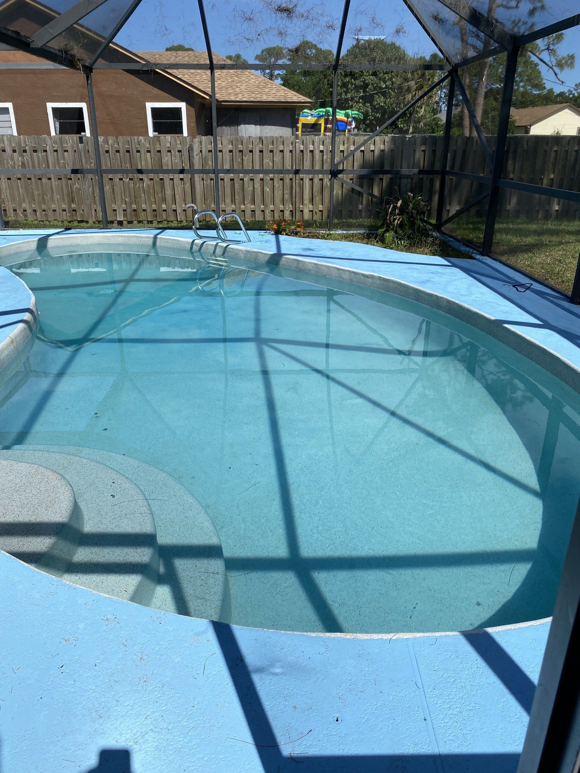 Pool Cleaning After
