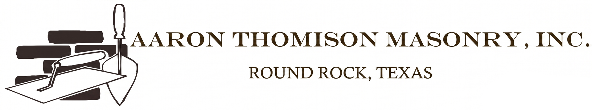 Aaron Thomison Masonry Inc Logo