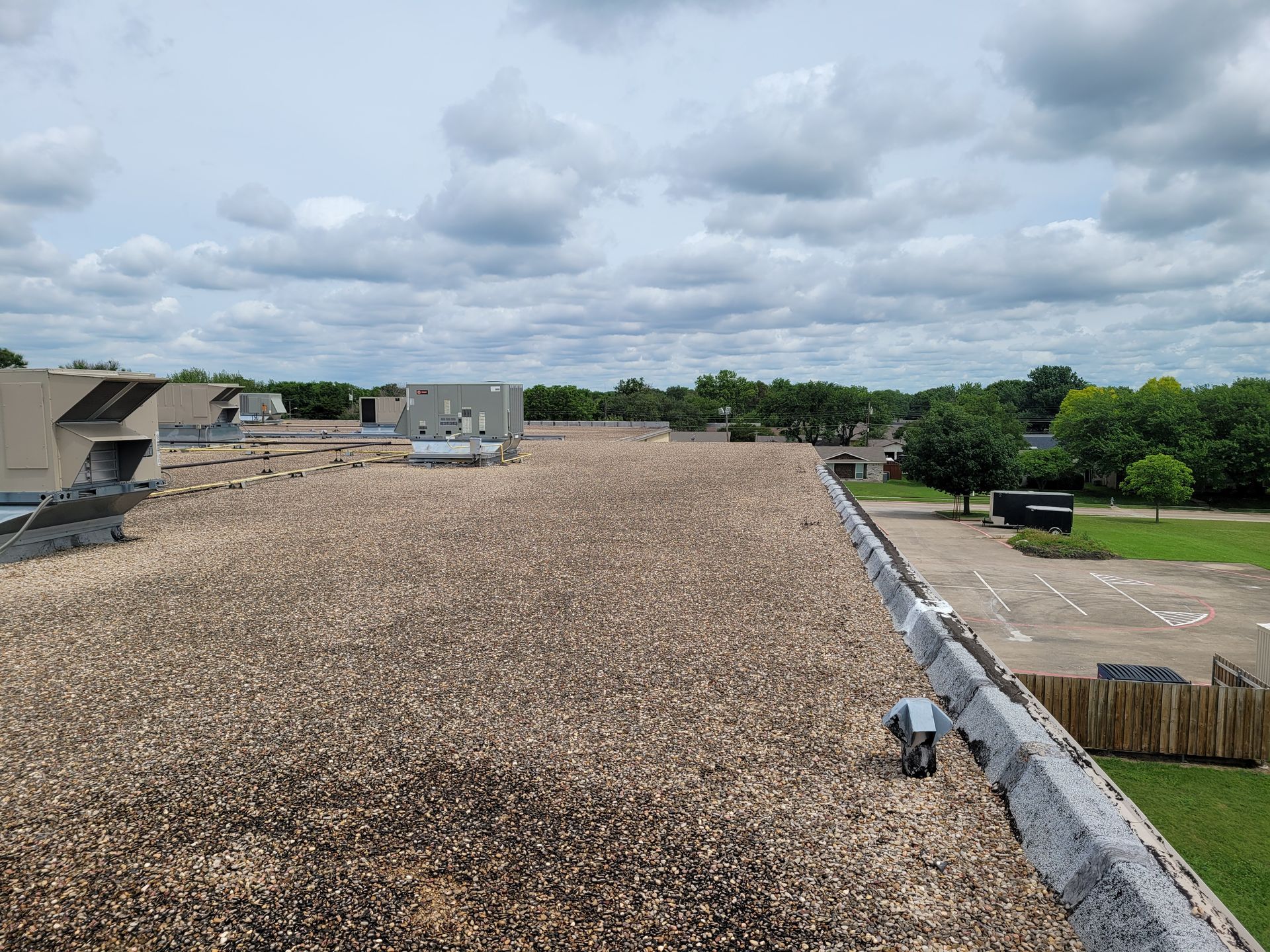 Before tar and gravel