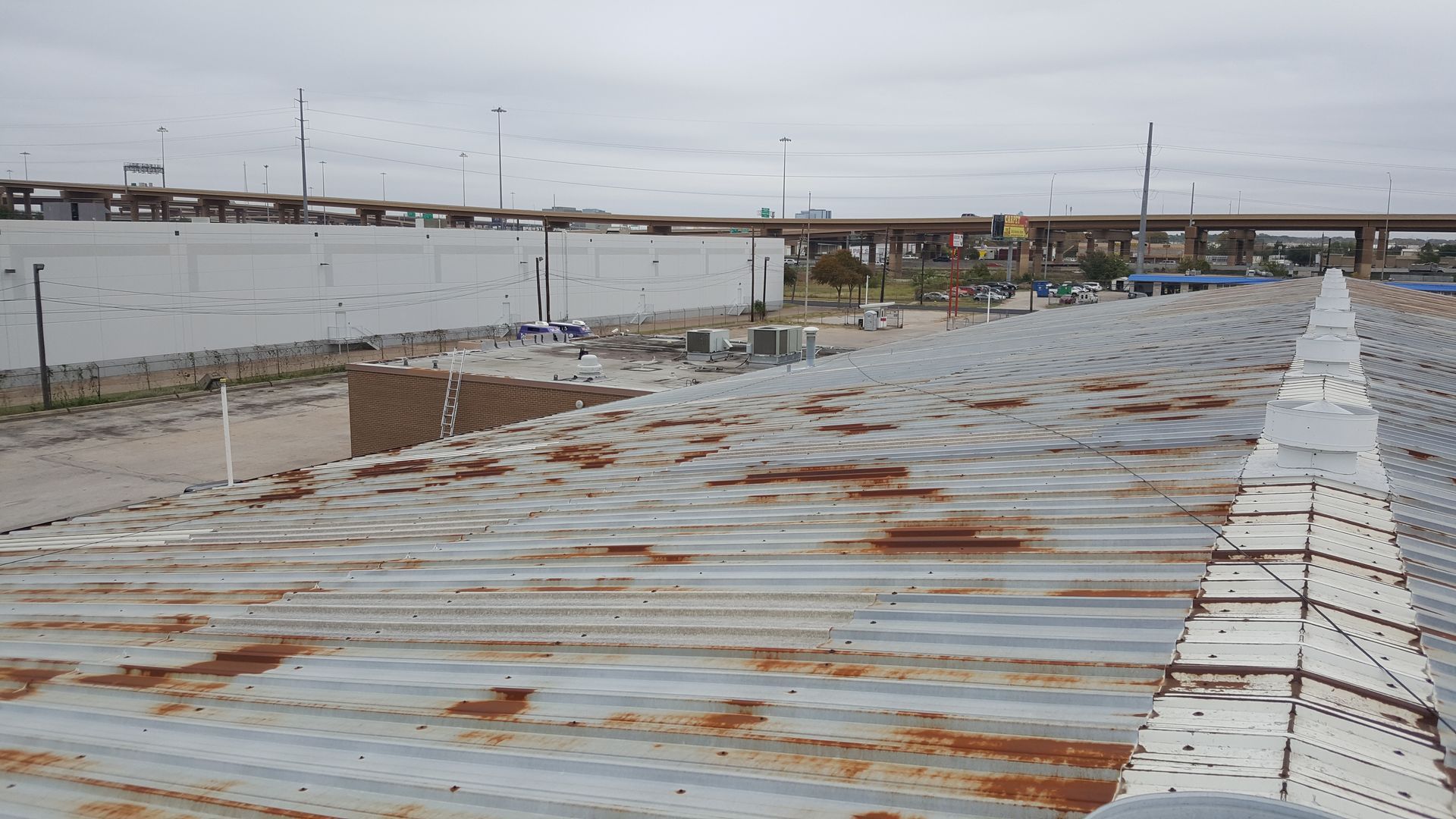 Before restoration coating