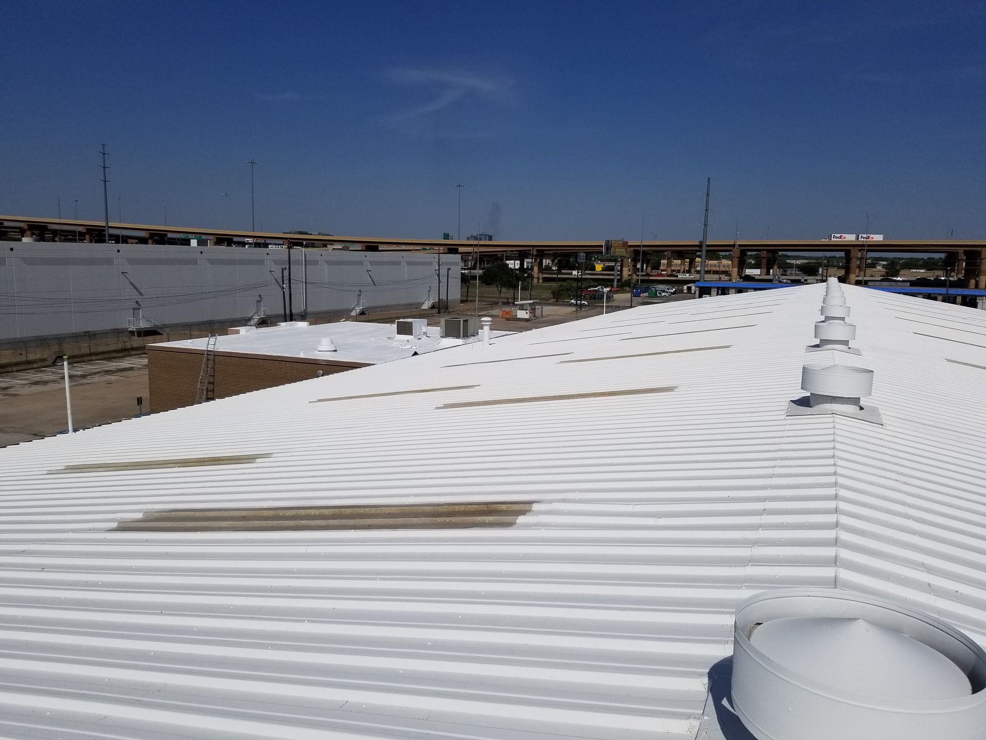 After restoration coating