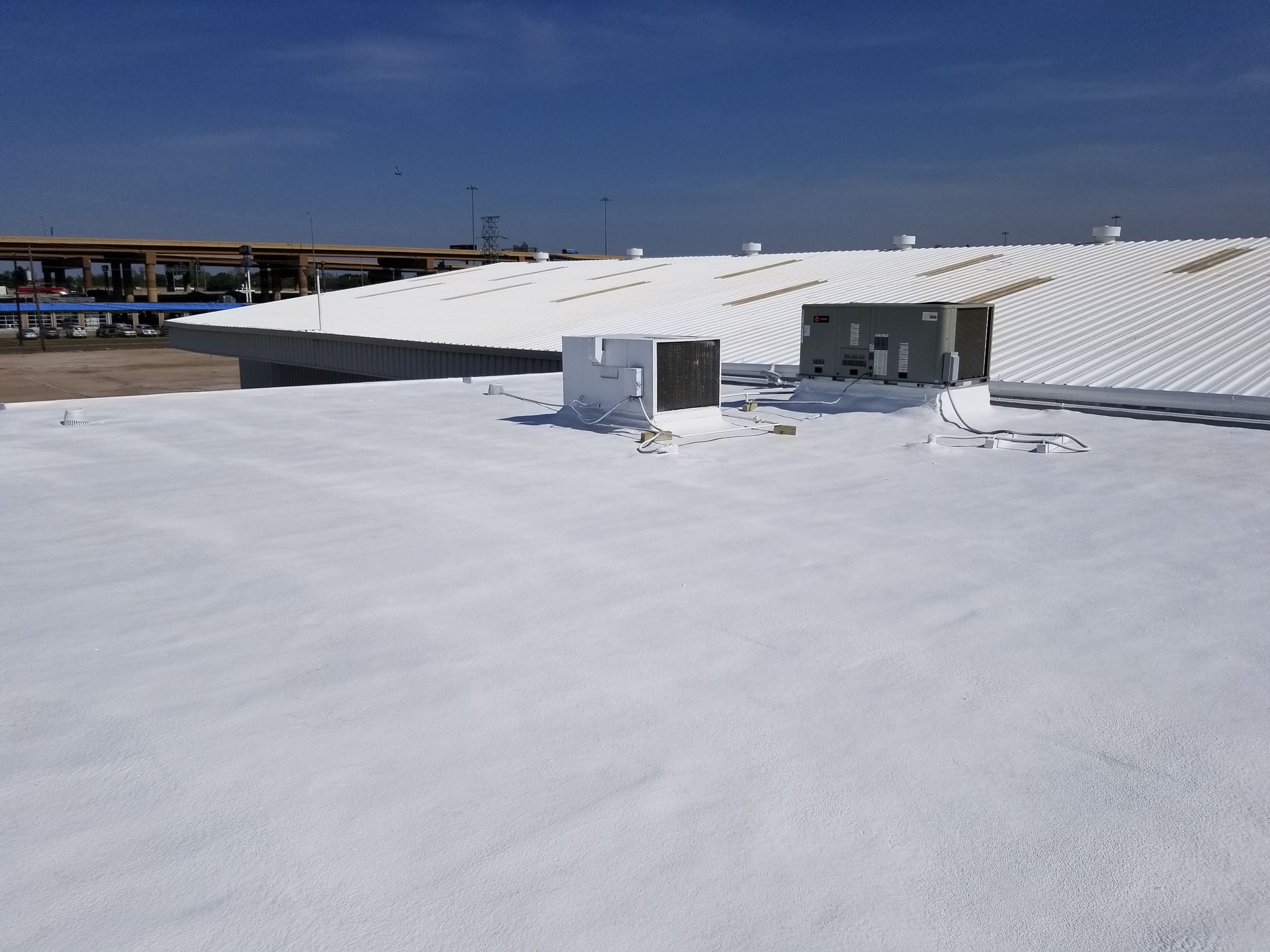 After roof installation