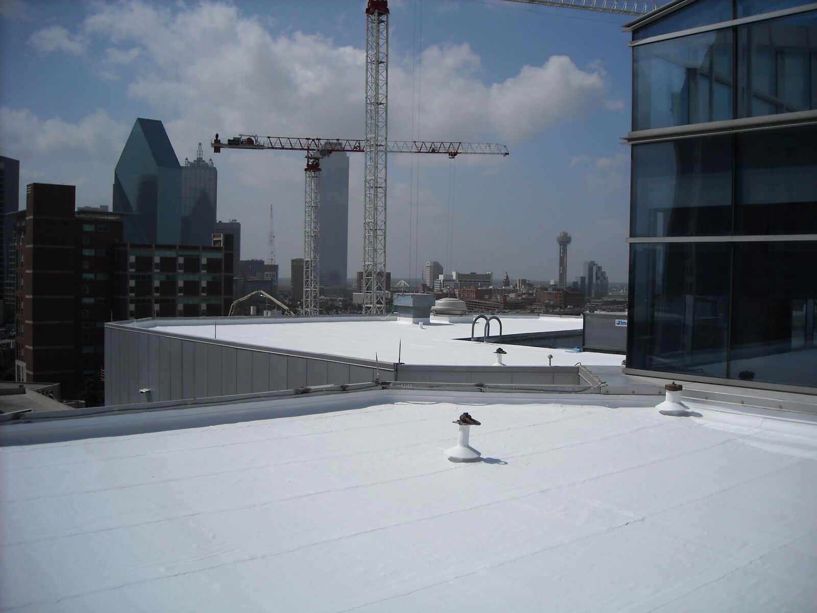 Spray foam insulation