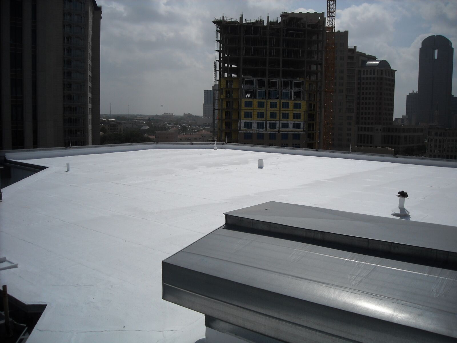 Spray foam insulation