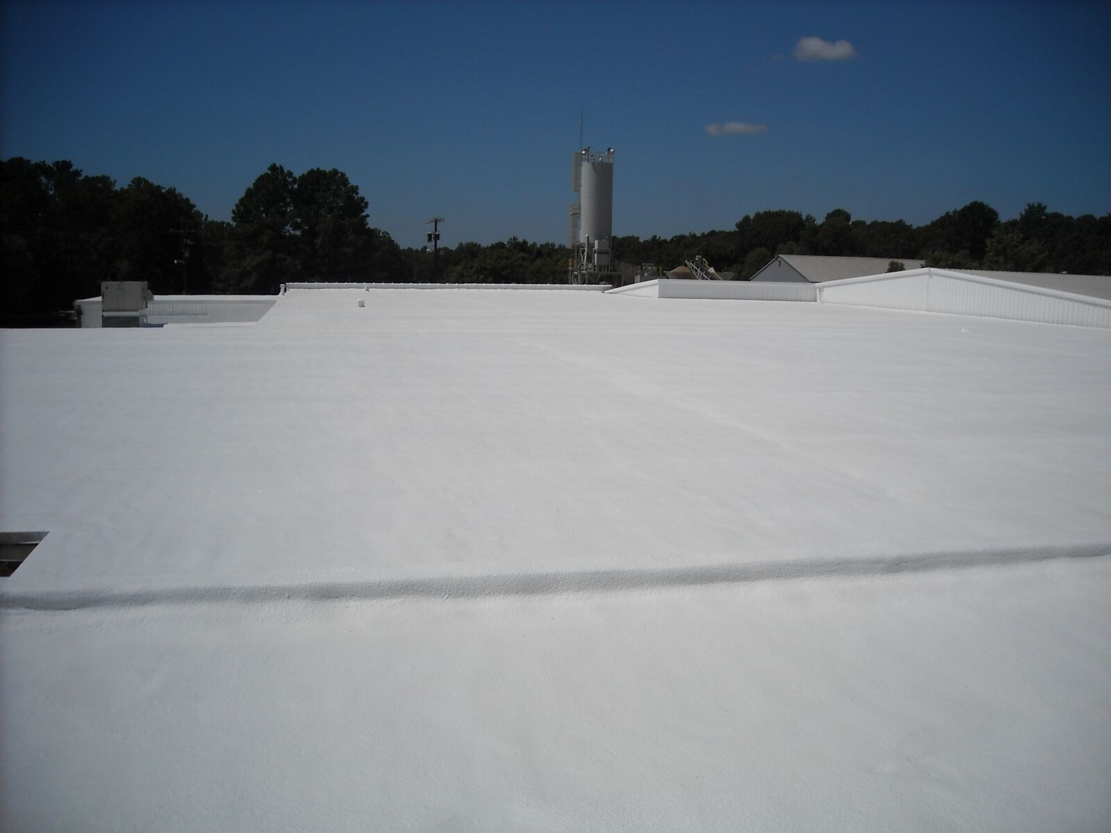 Spray foam insulation