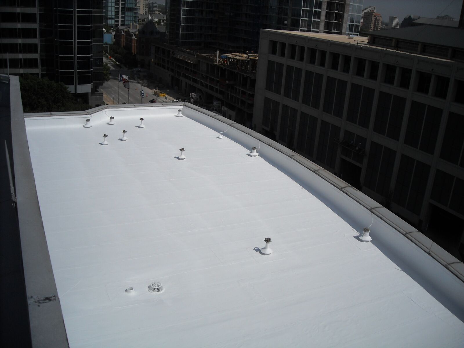 Spray foam insulation