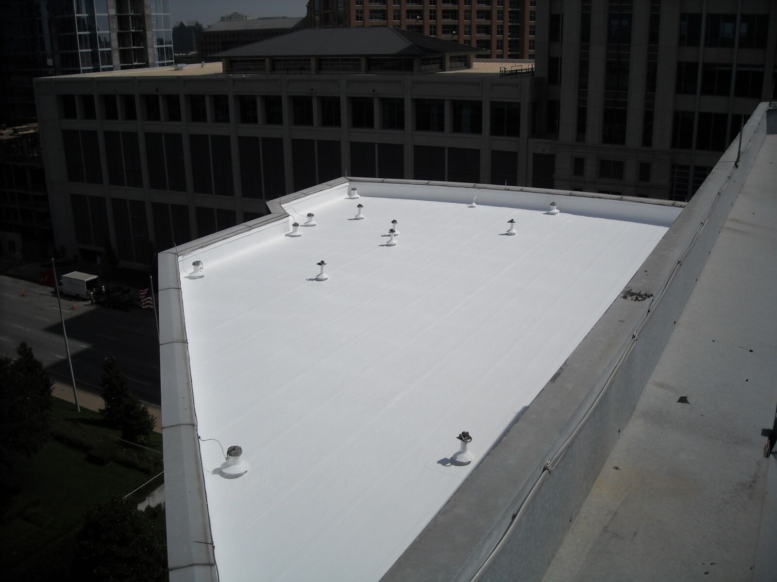 Spray foam insulation