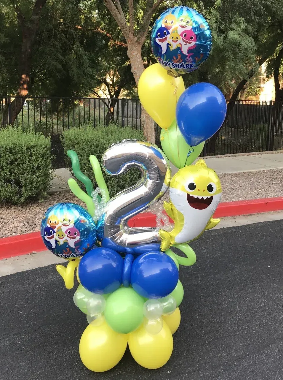 Baby shark balloon