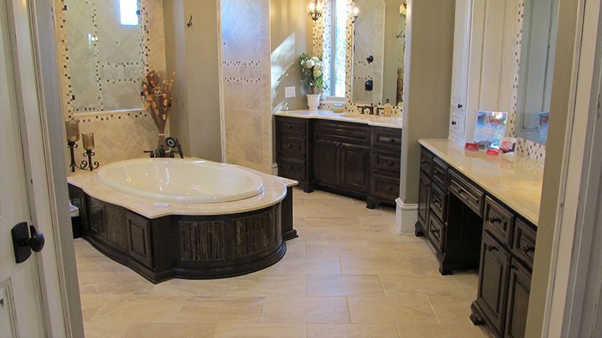 custom designed bathroom