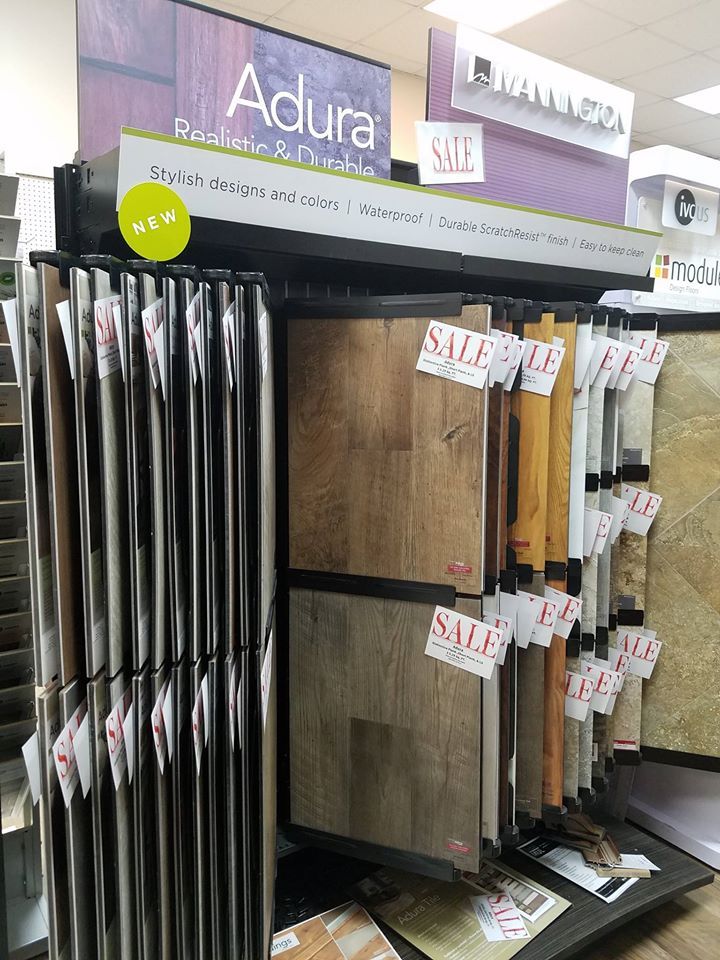 Luxury vinyl flooring