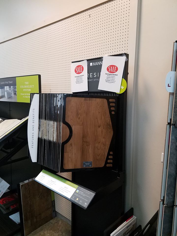 Luxury vinyl flooring