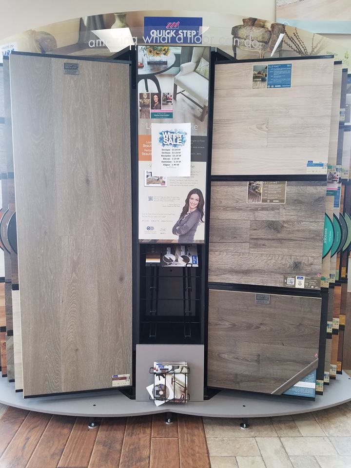 Luxury vinyl flooring