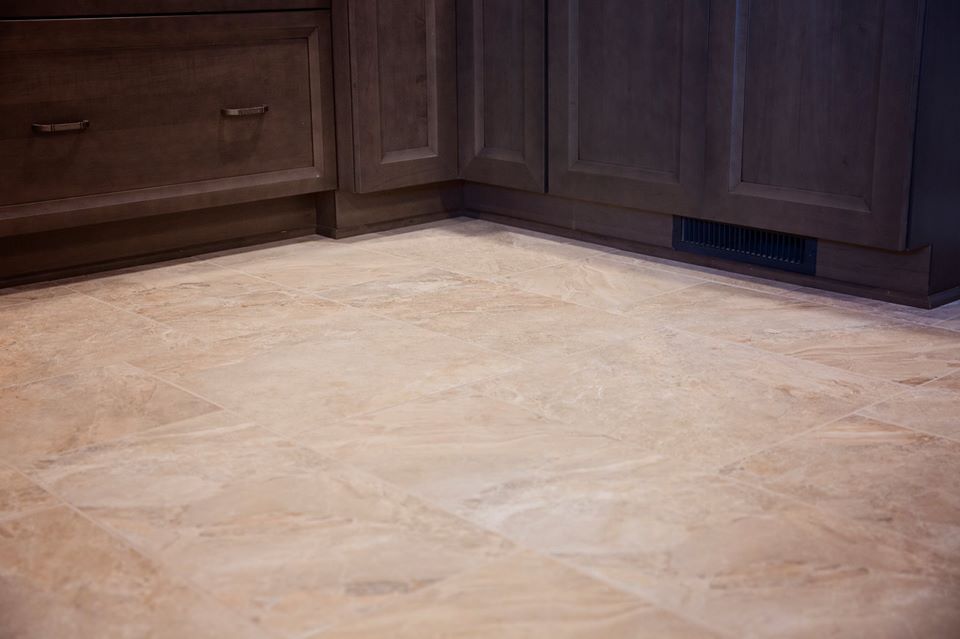 Tile flooring