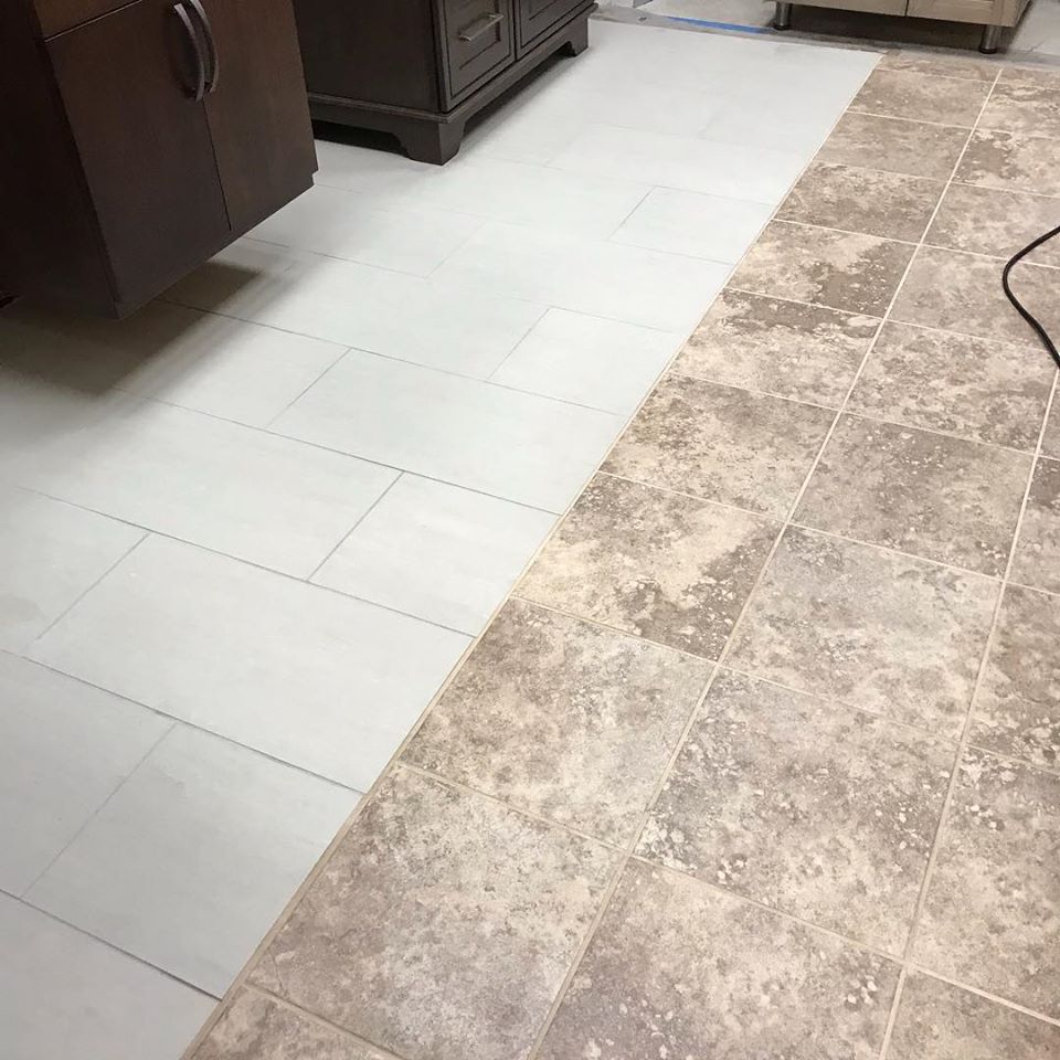 Tile flooring