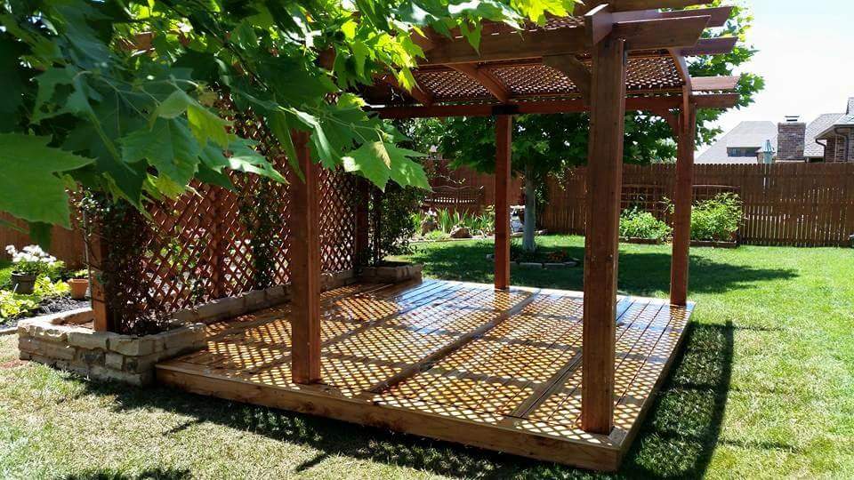 Outdoor living space