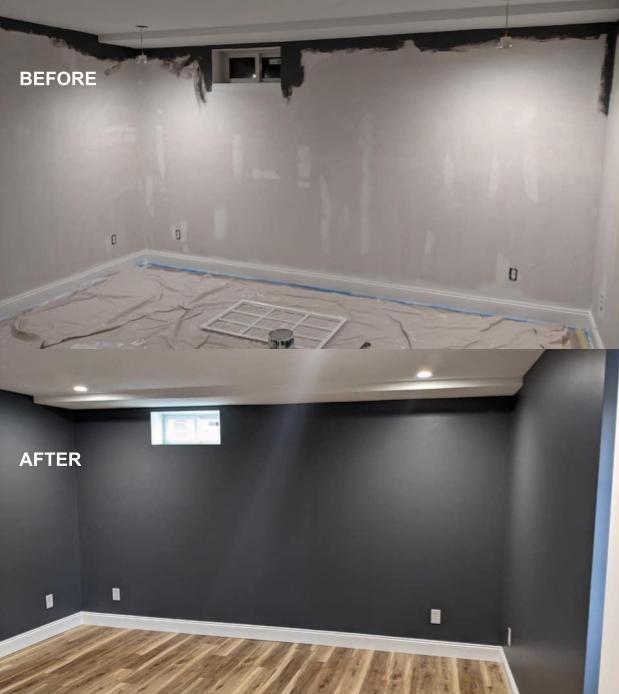 before and after walls gallery