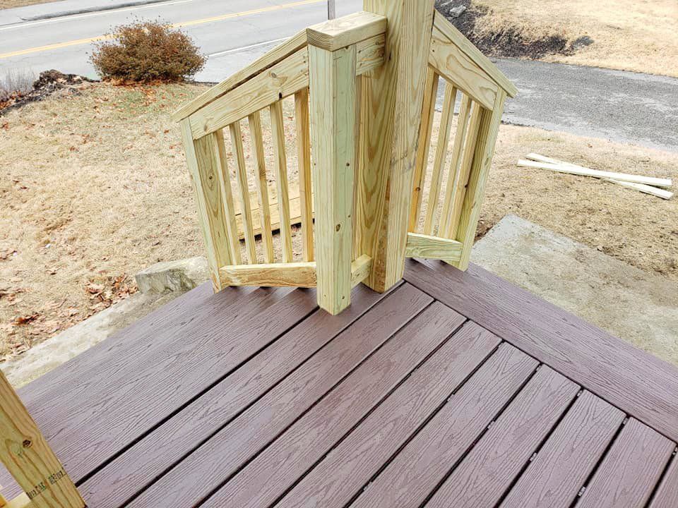 professional decks and porches works