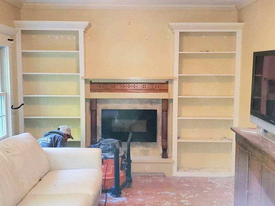 home additions with fireplace