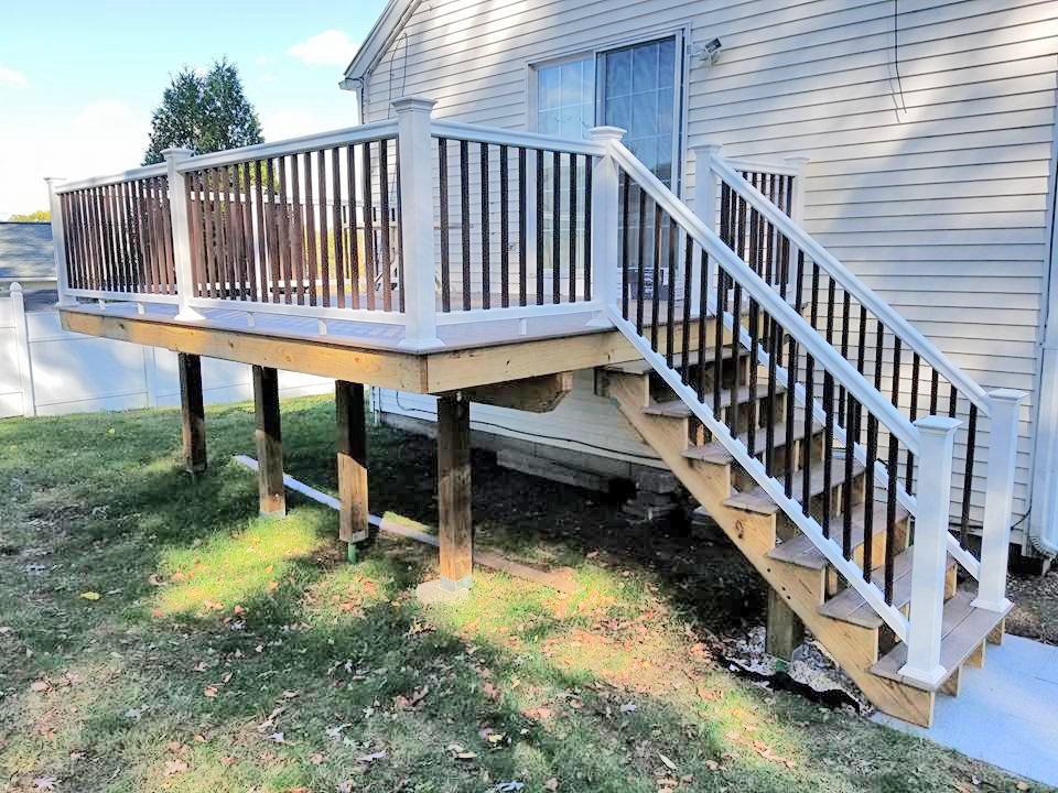 porche and stairs project