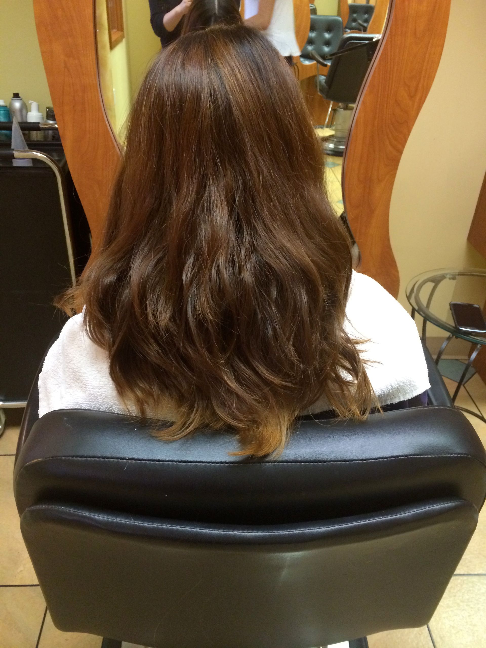 Before ombre