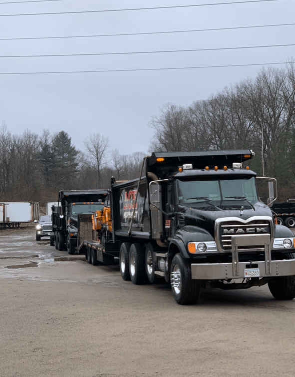 Ace Asphalt paving contractors trucks