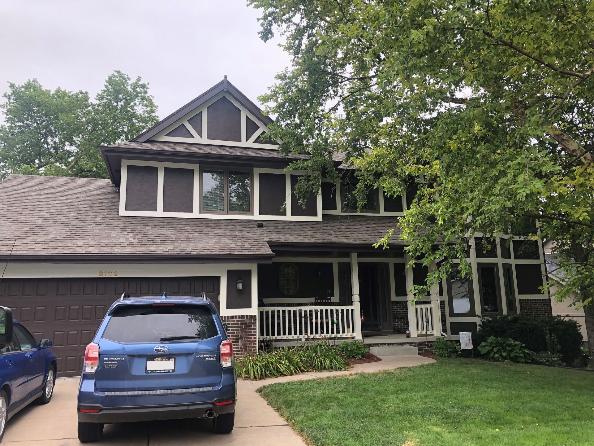 Residential exterior painting services