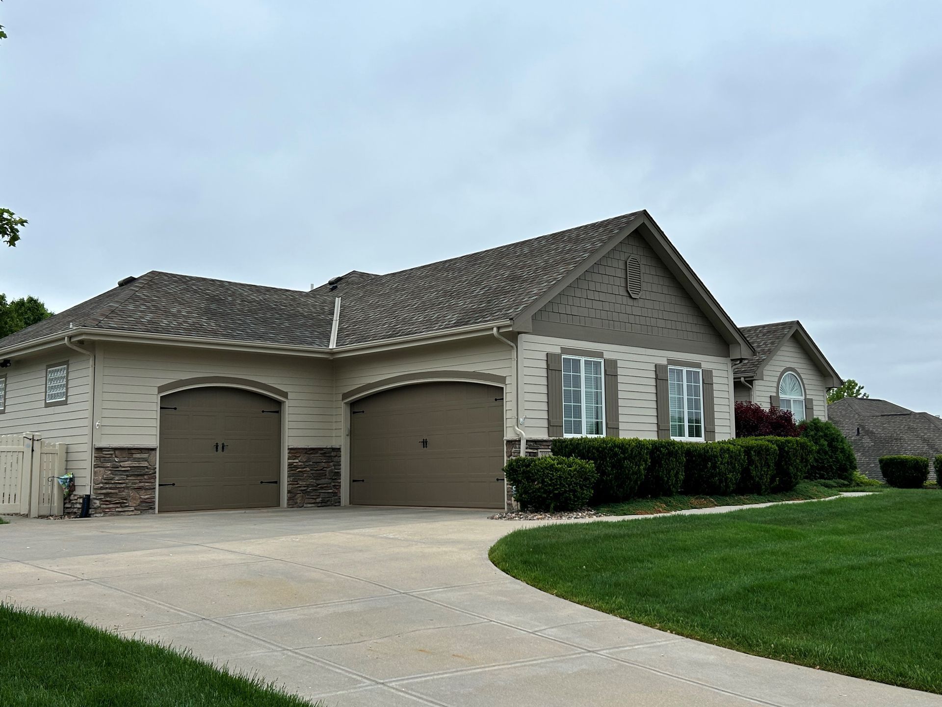 Exterior residential painting