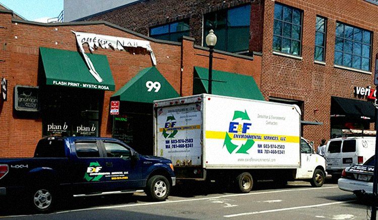 E & F Environmental Services, LLC truck
