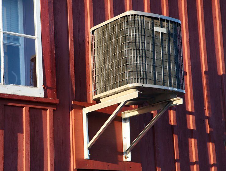 Air conditioning heat pump