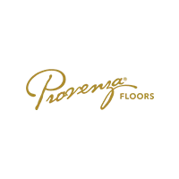 Provenza Floors logo in gold script on a white background.