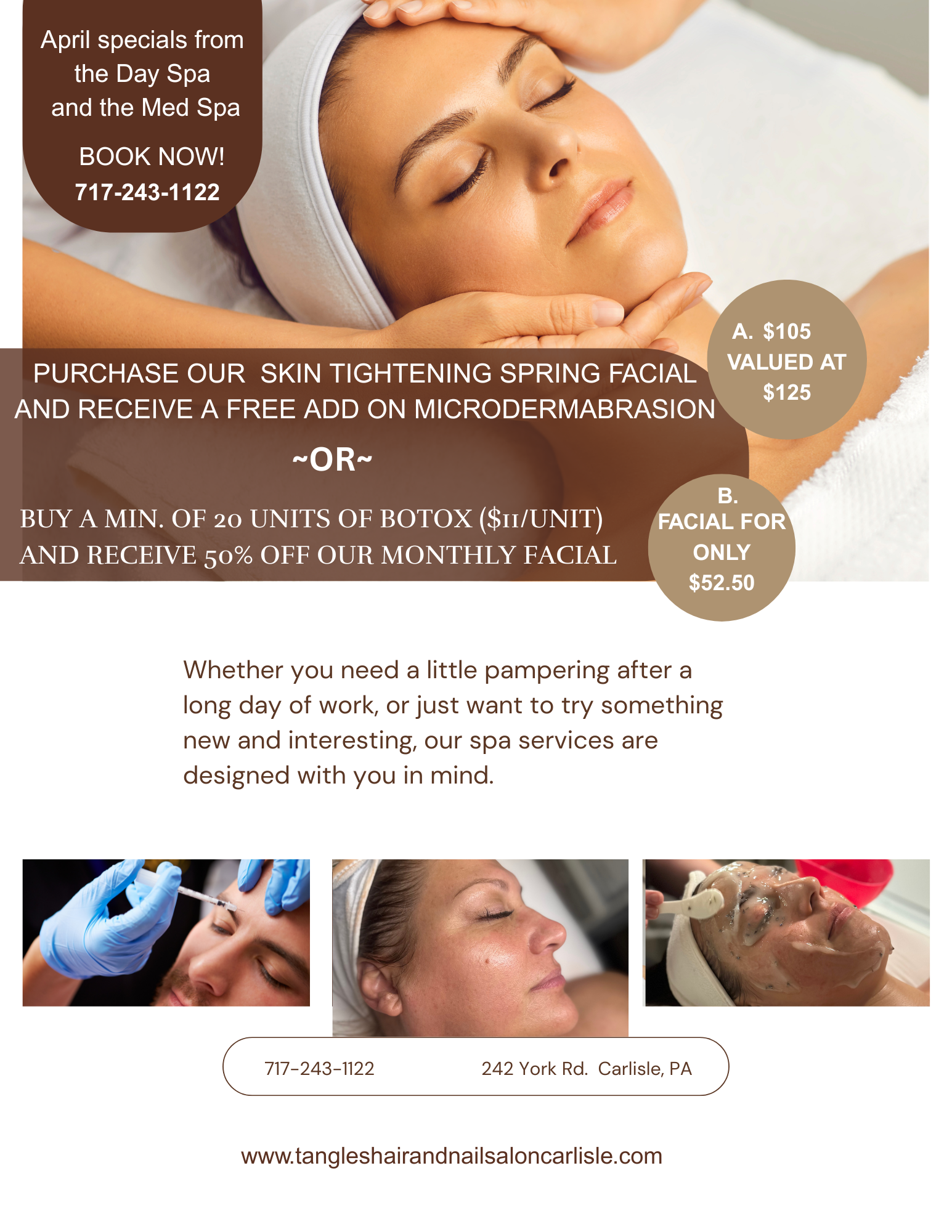 skin tightening and injectables compliment each other and get your skin ready for spring