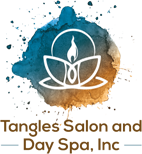 Tangles Salon and Day Spa logo