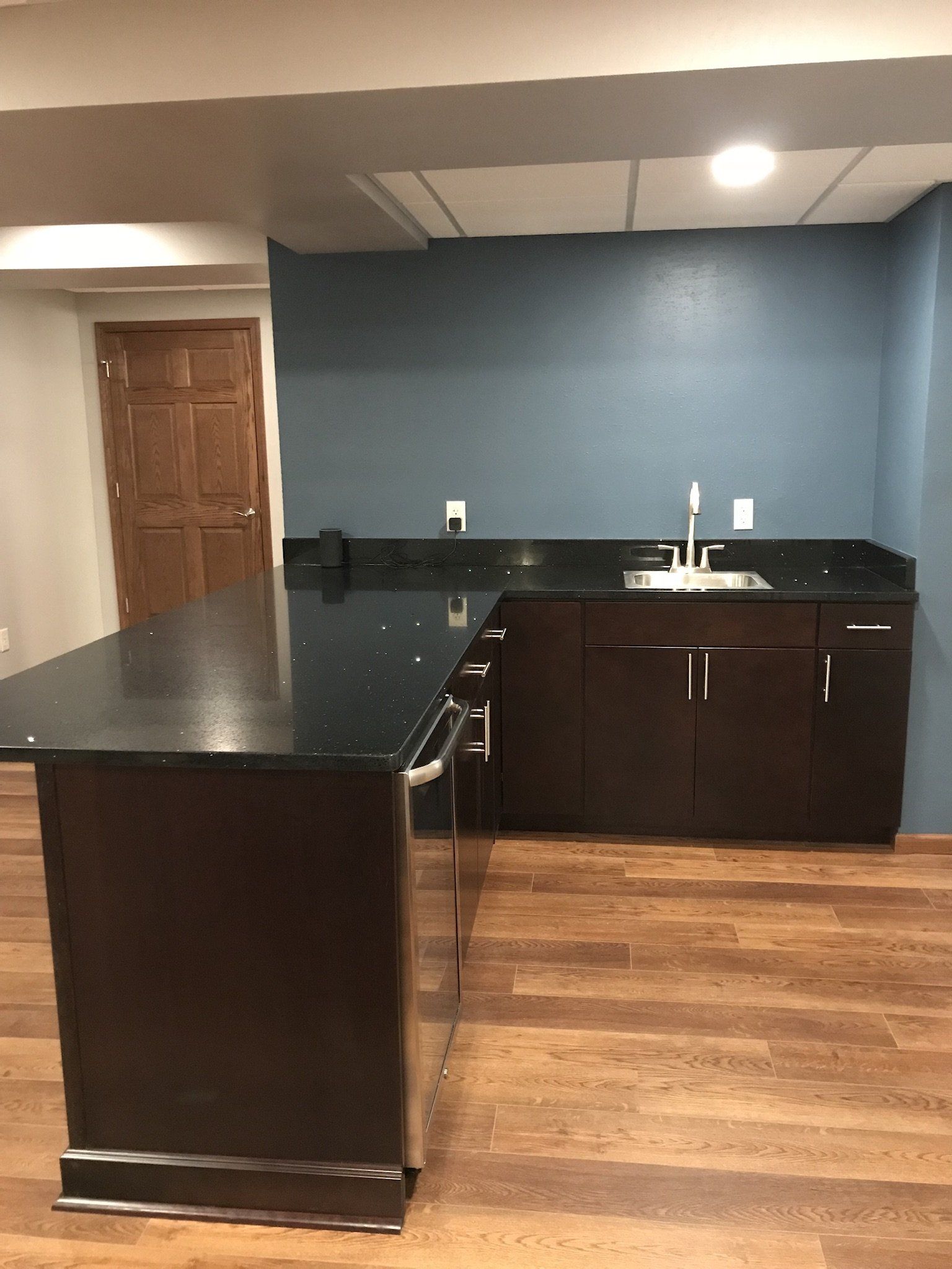 Wet or Dry Bar Installation, Custom Cabinetry, Basement Remodeling Contractor Kenosha