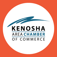 A logo for the kenosha area chamber of commerce