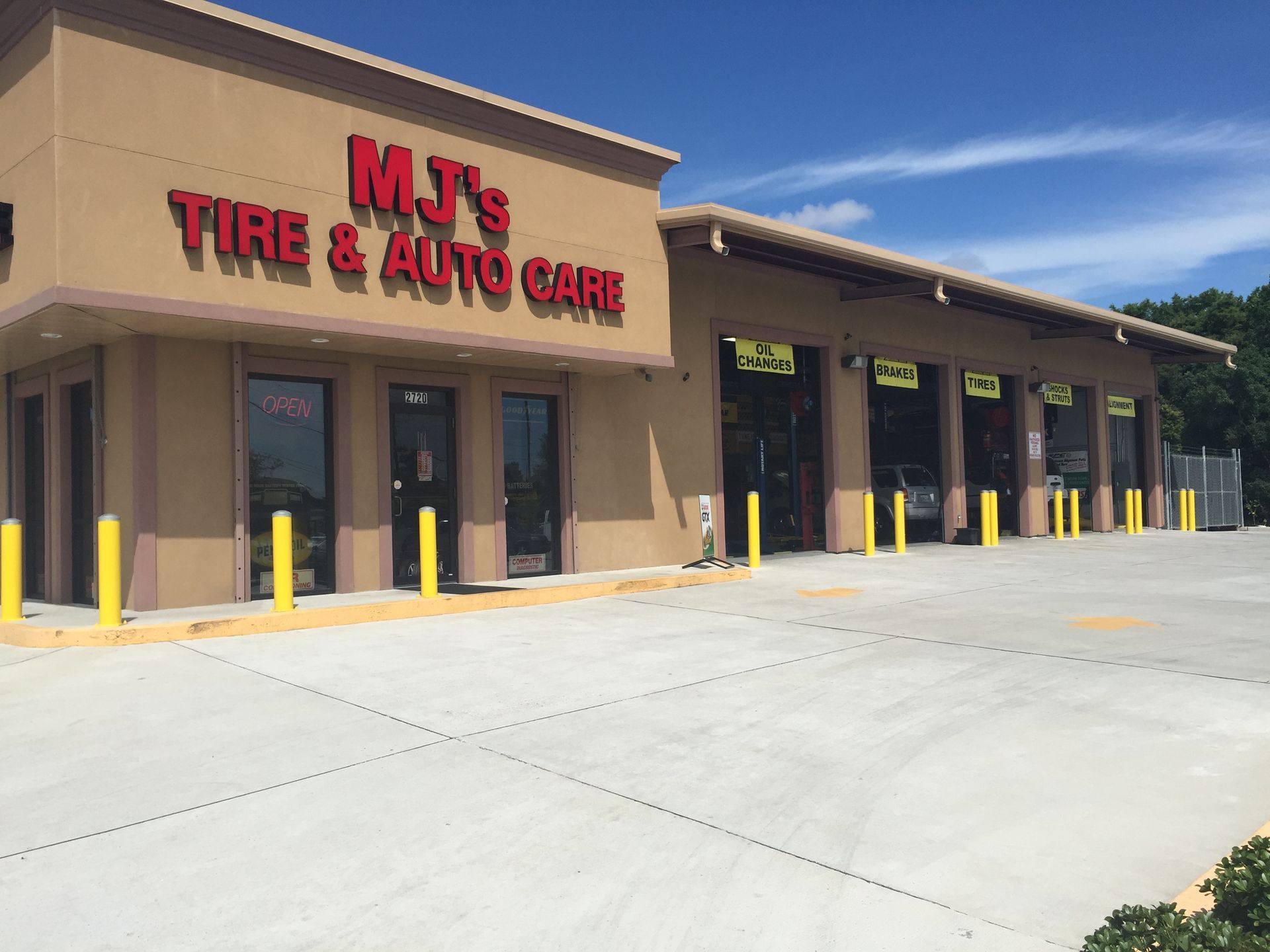 MJ's auto repair shop