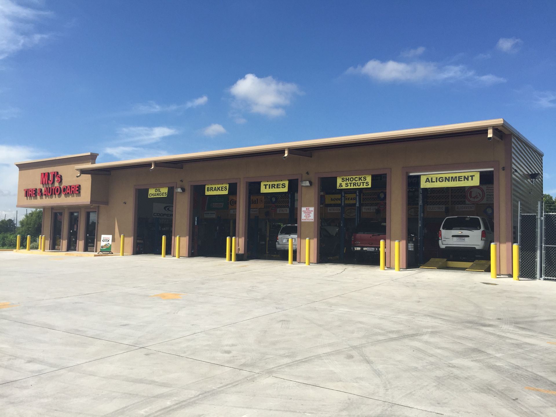 MJ's auto repair shop