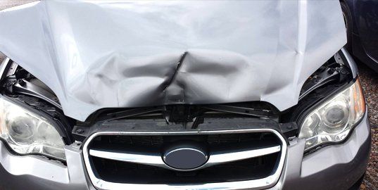 Car after collision