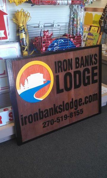 Sandblasted Signs