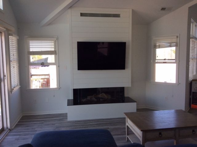 City Bay SH fireplace