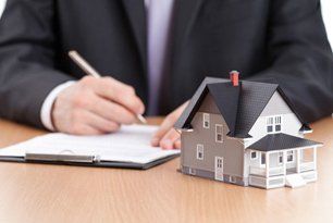 Real estate contract writing