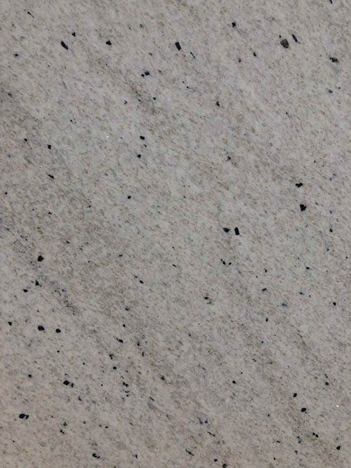 Light gray granite with black speckles.