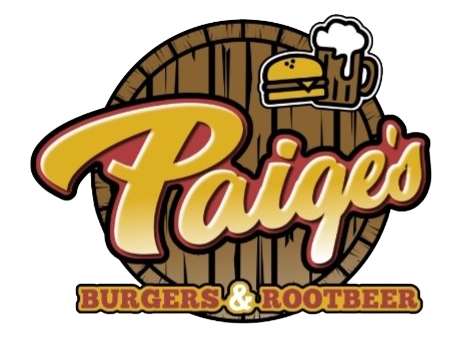 Paige's Root Burger and Root beer-Logo