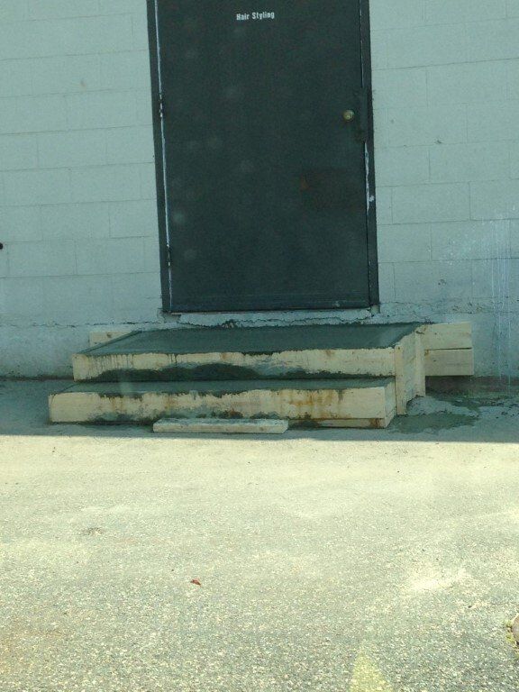 Concrete installation