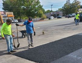 Asphalt installation